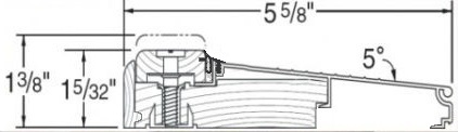 4 9/16" threshold schematics