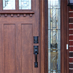 Craftsman door closeup