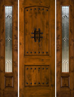 SW83 with Builder Glass Sidelights in 8' 0"