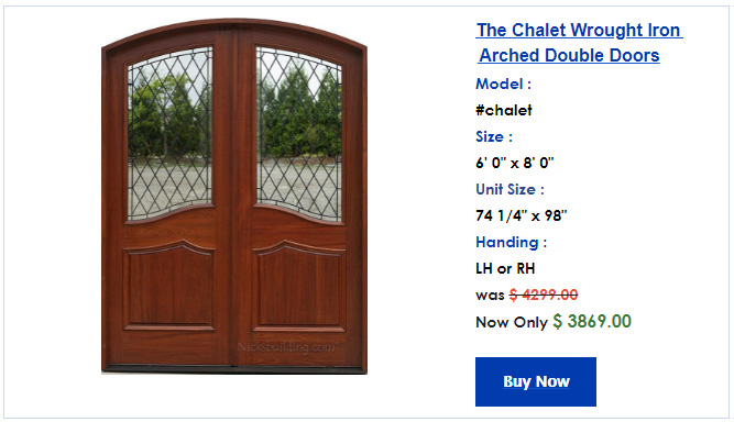 CHALET JULY SALE