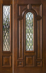 n525 with 1 n75 sidelight Chateau glass