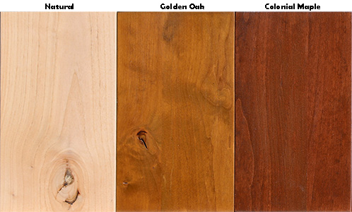Knotty Alder Light Tones